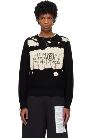 Maison Margiela Black Knit Sweater