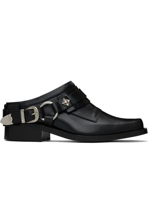 TOGA VIRILIS Black Western Mules