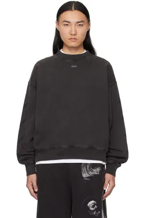 OFF-WHITE Black BW S.Matthew Skate Sweatshirt
