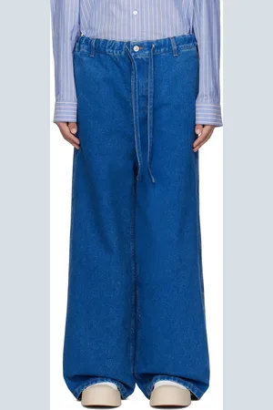 Marni Navy Drawstring Jeans
