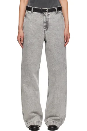 mfpen Gray Straight Cut Jeans