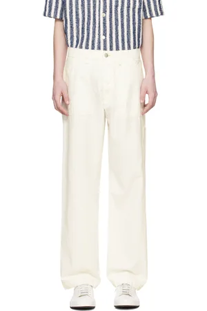 Sunflower White Twist Work Trousers