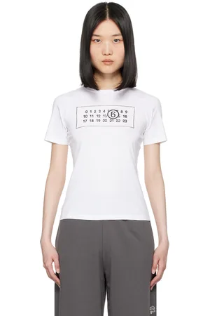 Maison Margiela White Numeric T-Shirt