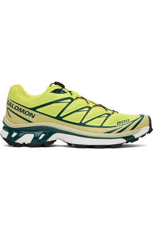 Salomon Yellow XT-6 Sneakers
