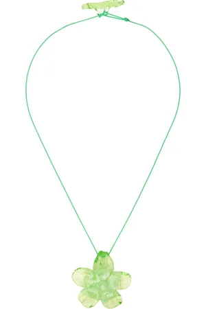 Levens Jewels Green Hibiscus Necklace
