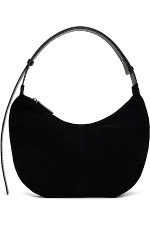 Nothing Written Black Leather Shoulder Bag