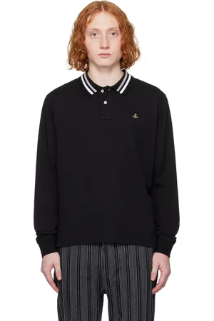 Vivienne Westwood Black Long Sleeve Polo