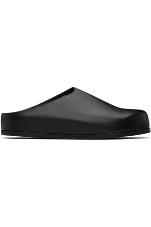 STUDIO NICHOLSON Black Wearing Slip-on Loafers