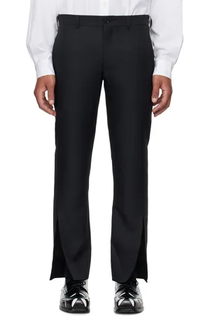Comme des Garçons Black Gabardine Trousers