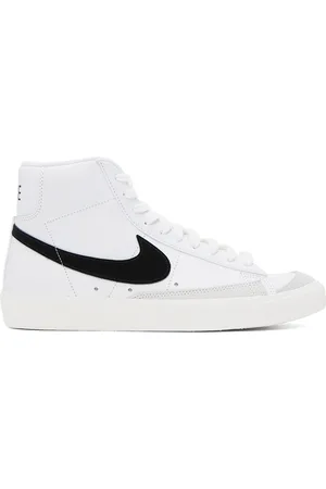 Nike White & Black Blazer Mid 