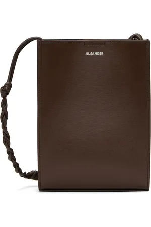 Jil Sander Brown Tangle Small Bag