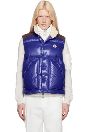 Moncler Blue Ardeche Down Vest