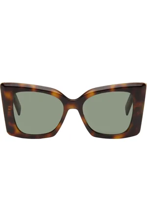 Saint Laurent Brown SL M119 Blaze Sunglasses