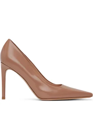 Gianvito Rossi Beige Gianvito 85 Pump Heels