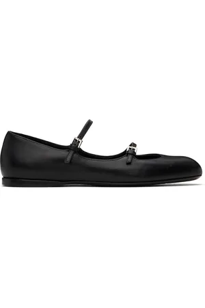 Max Mara Black Circus Ballerina Flats