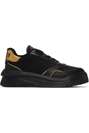 VERSACE Black Odissea Sneakers