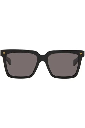 Bottega Veneta Black Square Sunglasses