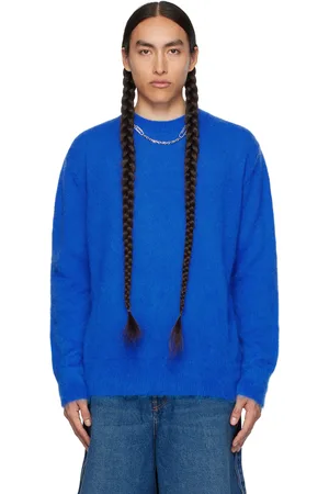 OFF-WHITE Blue Arrow Sweater