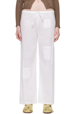Gimaguas White Pocket Trousers