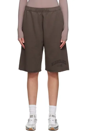 Maison Margiela Brown Varsity Sweat Shorts