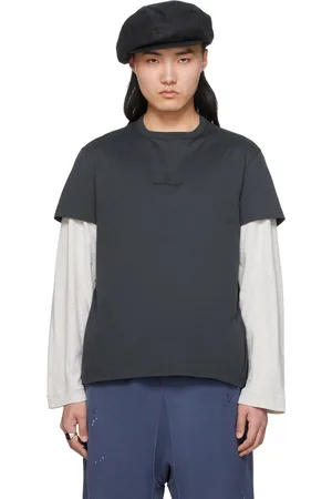 Maison Margiela Gray Crewneck T-Shirt