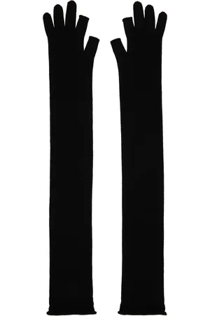 Rick Owens Black Porterville Opera Gloves
