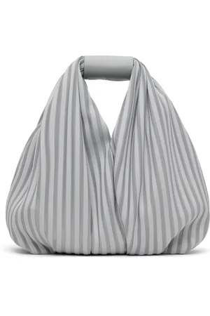Issey Miyake Gray Linear Bag