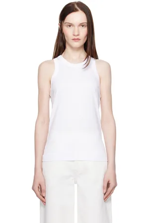 Loulou de Saison White Poso Tank Top