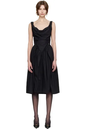 Vivienne Westwood Black Sunday Midi Dress