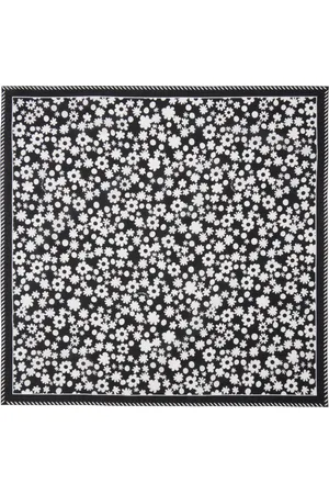 Marni Black & White Pop Fields Scarf