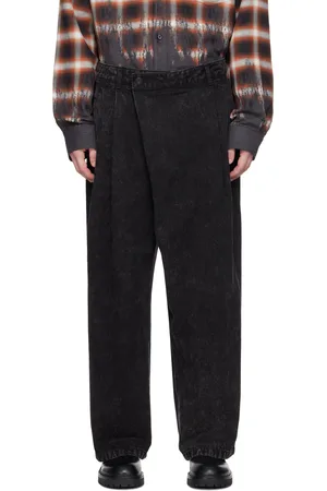 JUUN.J Black One-Tuck Jeans