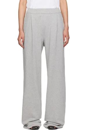 DRIES VAN NOTEN Gray French Terry Sweatpants