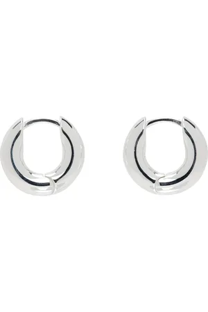 Hatton Labs Silver Round Hoop Earrings