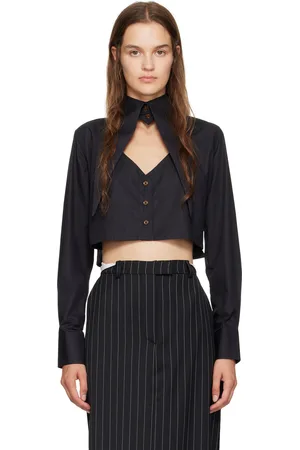 Vivienne Westwood Black Cut Off Heart Shirt