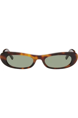 Saint Laurent Tortoiseshell SL 557 Shade Sunglasses