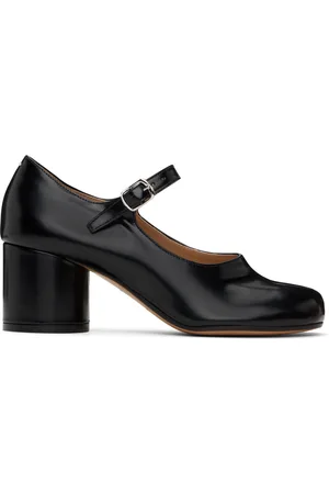 Maison Margiela Black Tabi Mary-Jane Heels
