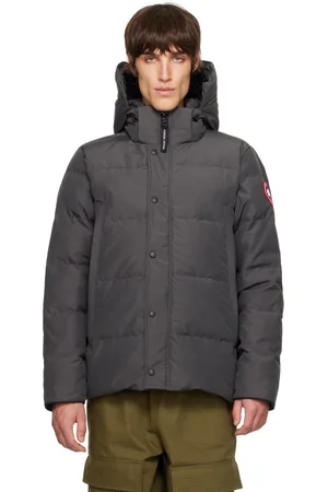 Canada Goose Gray Wyndham Down Jacket
