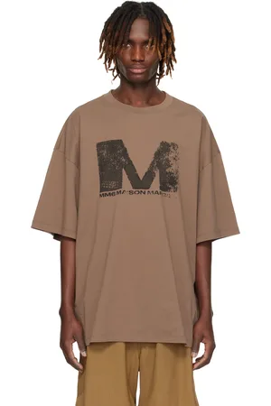 Maison Margiela Brown Graphic T-shirt