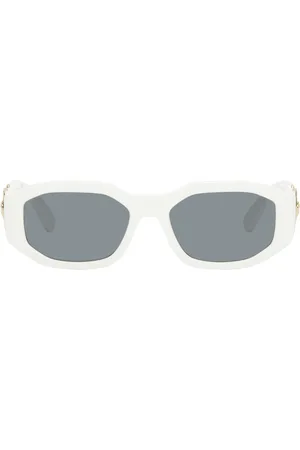 VERSACE White Medusa Biggie Sunglasses