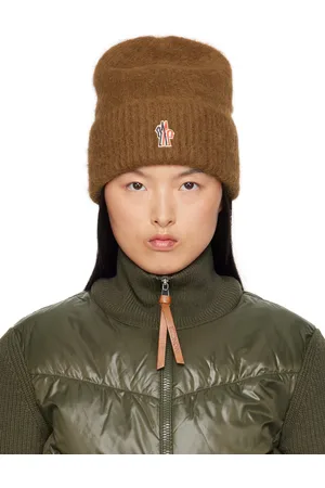 Moncler Brown Alpaca & Wool Beanie