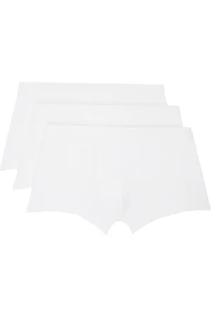 HUGO BOSS Three-Pack White Boxer Briefs