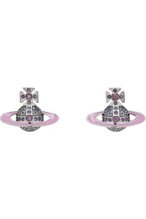 Vivienne Westwood SSENSE Exclusive Capsule Silver Roxanne Earrings