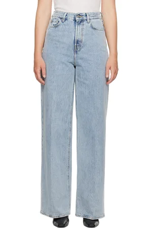 Totême Blue Wide Leg Jeans