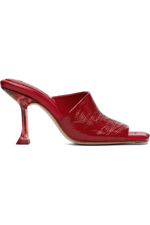 Miista Red Miri Mules