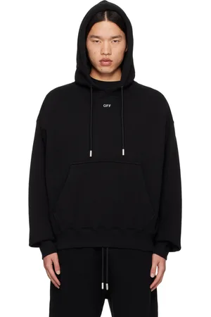 OFF-WHITE Black Off Stamp Skate Hoodie