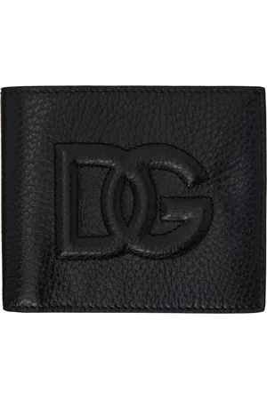 Dolce & Gabbana Black DG Logo Bifold Wallet