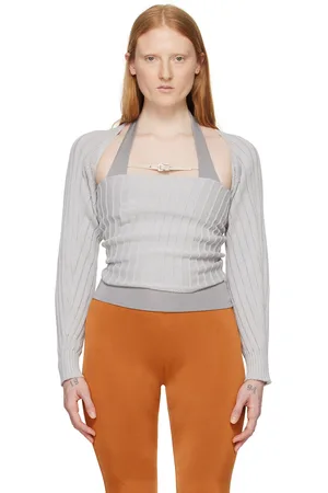 Gimaguas Gray Miss Mangas Sweater