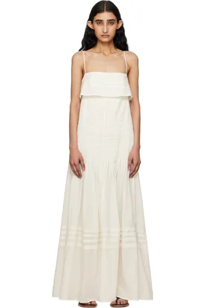 Staud Off-White Kristina Maxi Dress
