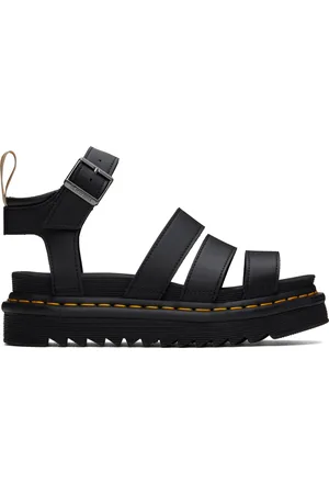 Dr. Martens Black Vegan Blaire Gladiator Sandals