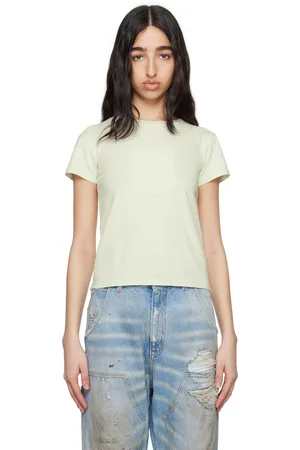 Maison Margiela Green Heavy Cotton Jersey T-shirt